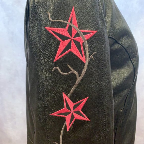 UNIK Premium Leather Motorcycle Jacket NWOT!!!! - Picture 4 of 11